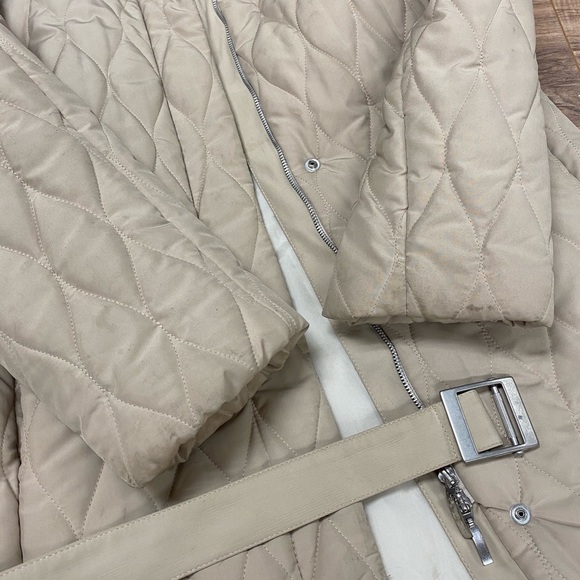 Beige woman’s coat, Made in Italy, Rabbit fur - Picture 16 of 16